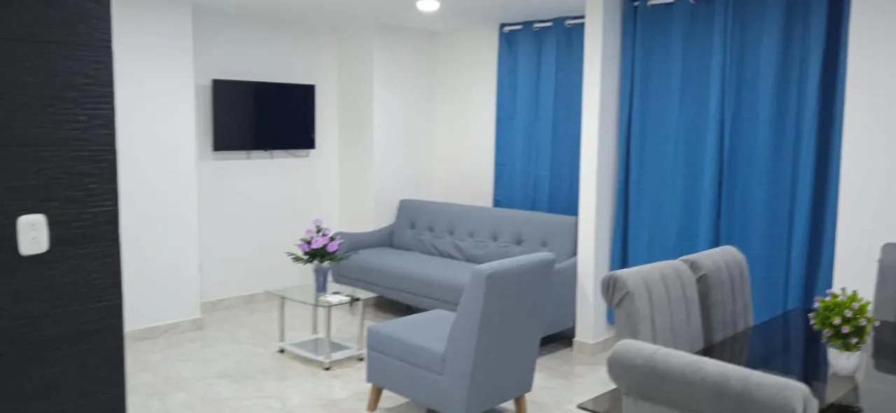 Apartment In Sanatamarta With Beach 20' Santa Marta